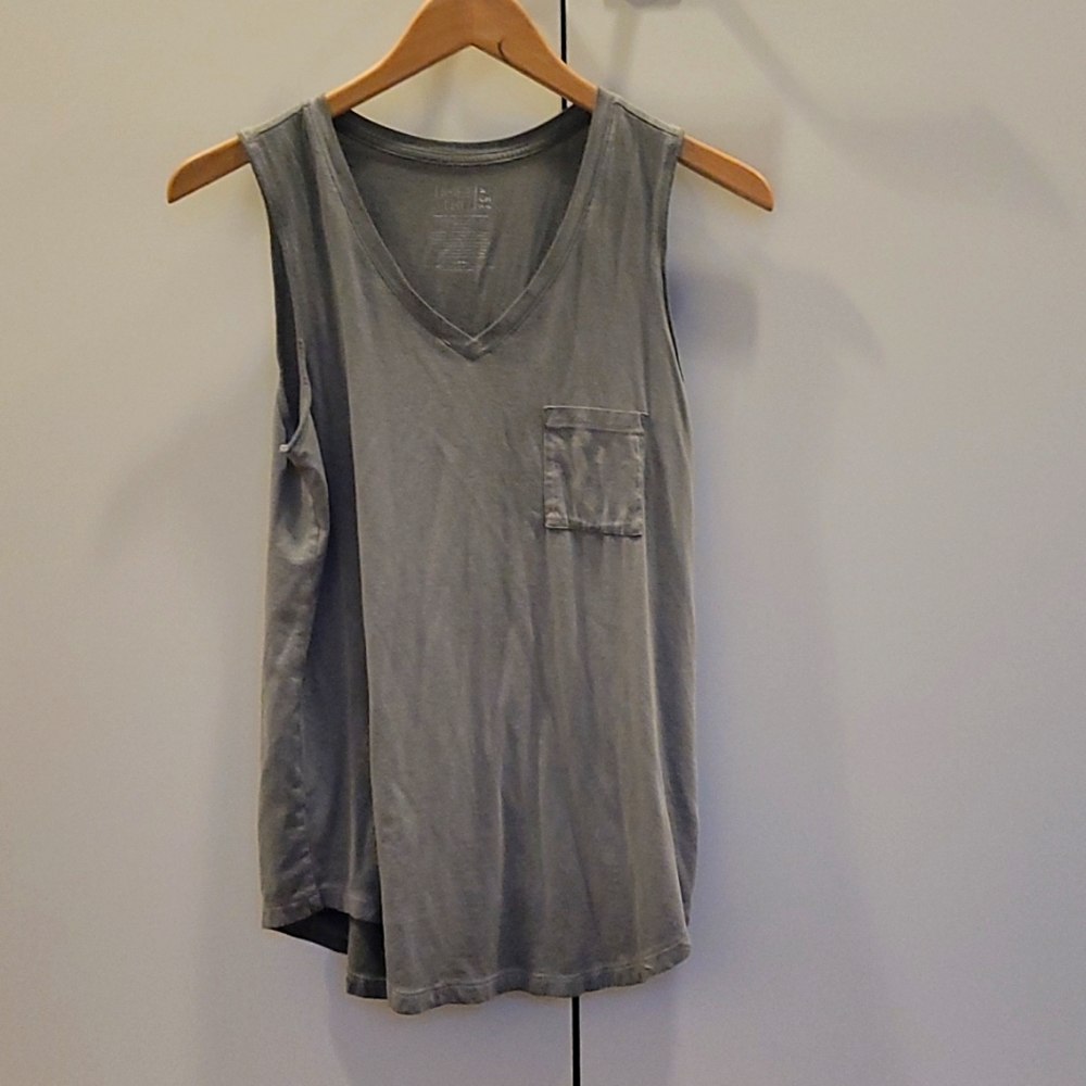 Vneck tank Time and Tru size s